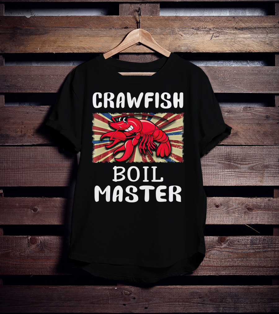 Crawfish Boil Master Mardi Gras T-Shirt