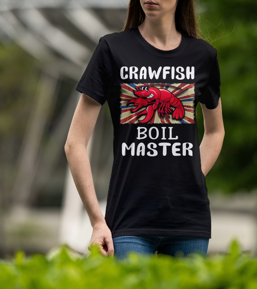 Crawfish Boil Master Mardi Gras T-Shirt