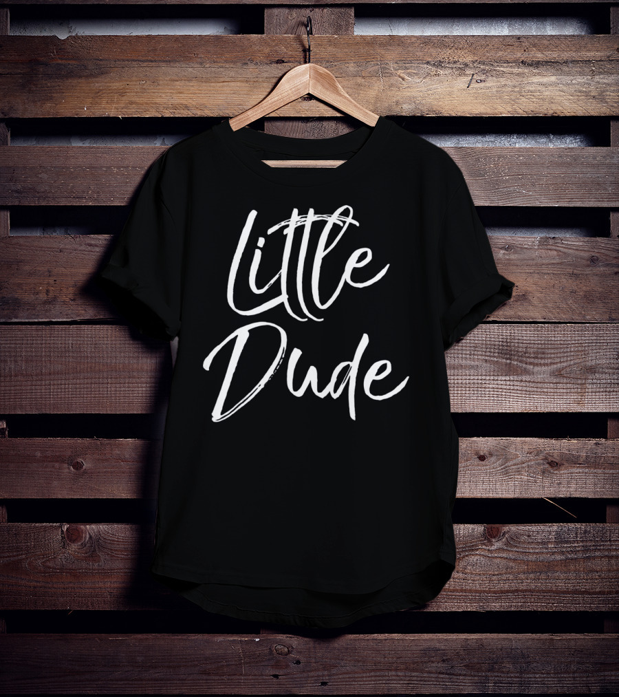 Little Dude Fun Cute Boys T-Shirt