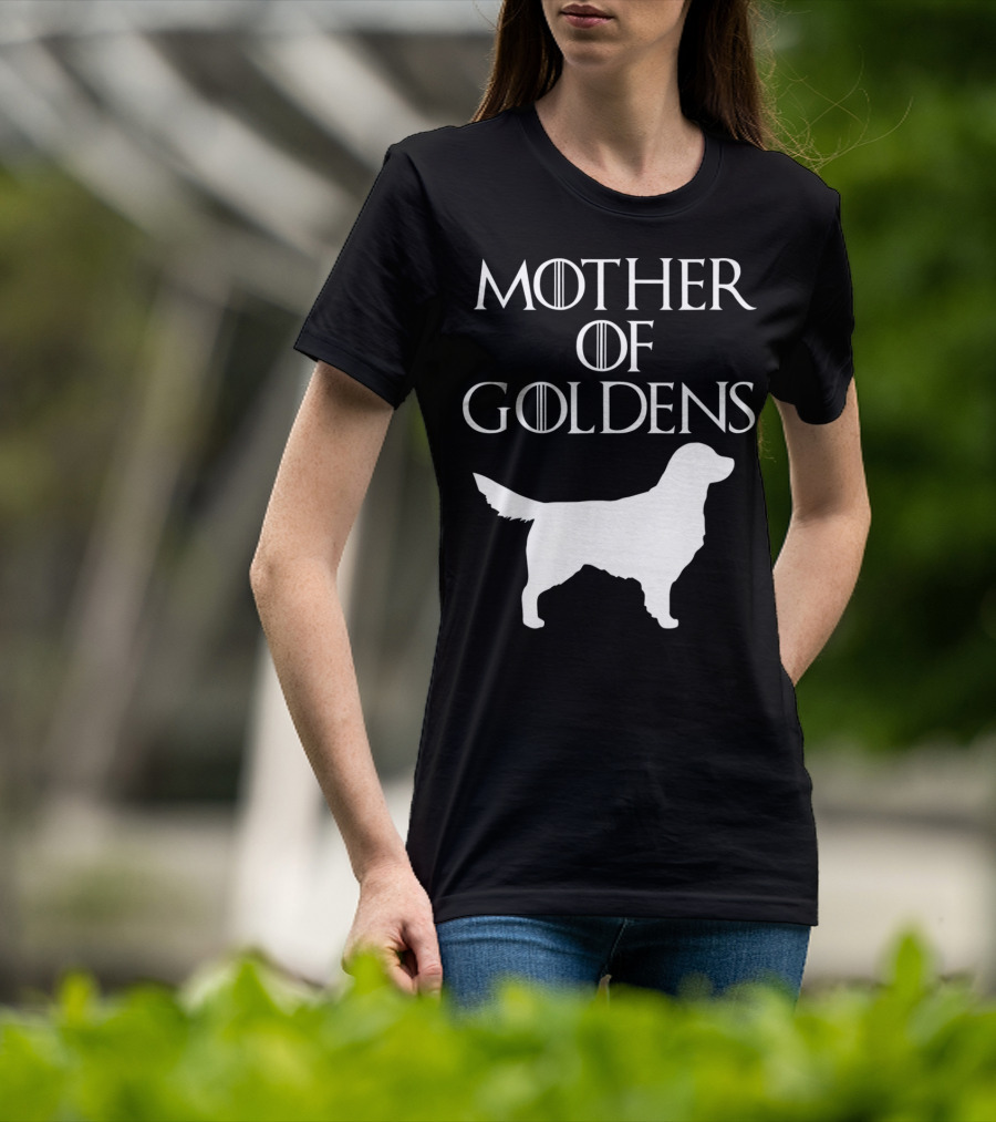 Mother Of Goldens Cute And Unique White T-Shirt