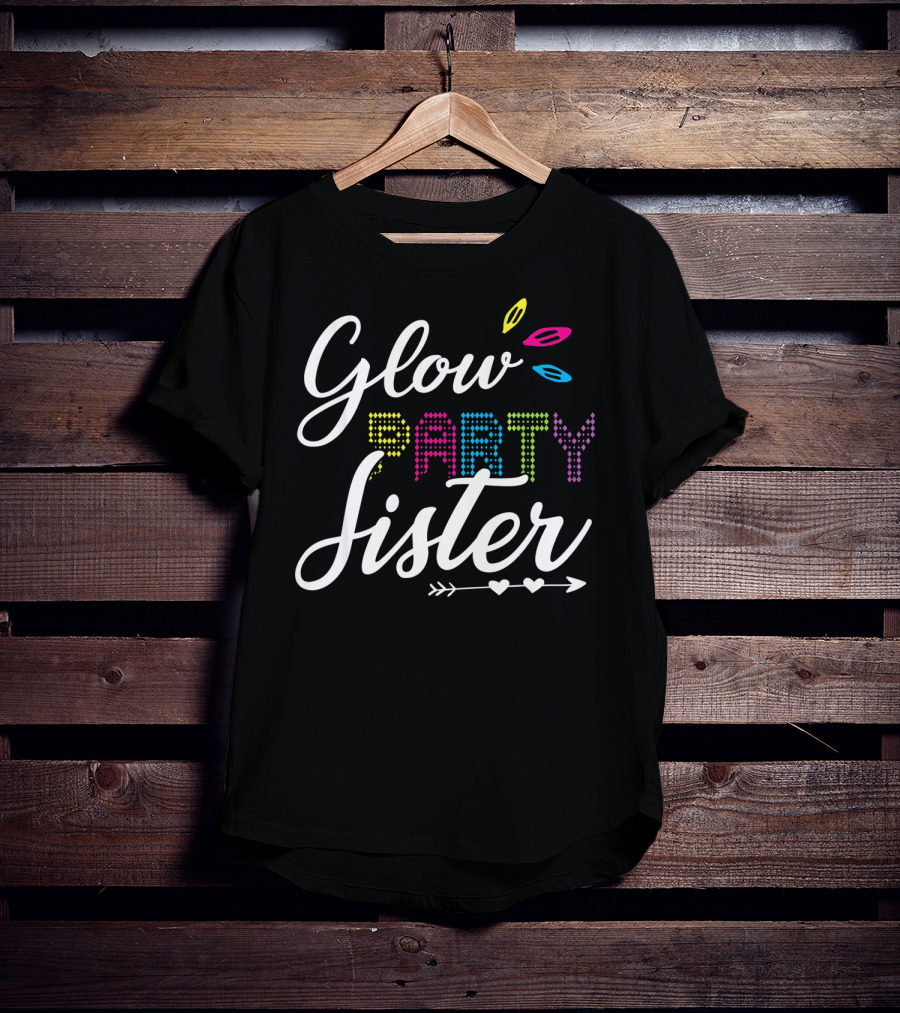 Glow Party Sister Color Diamond T-Shirt