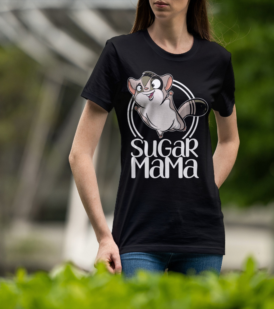 Sugar Mama Adorable Sugar Glider Character T-Shirt