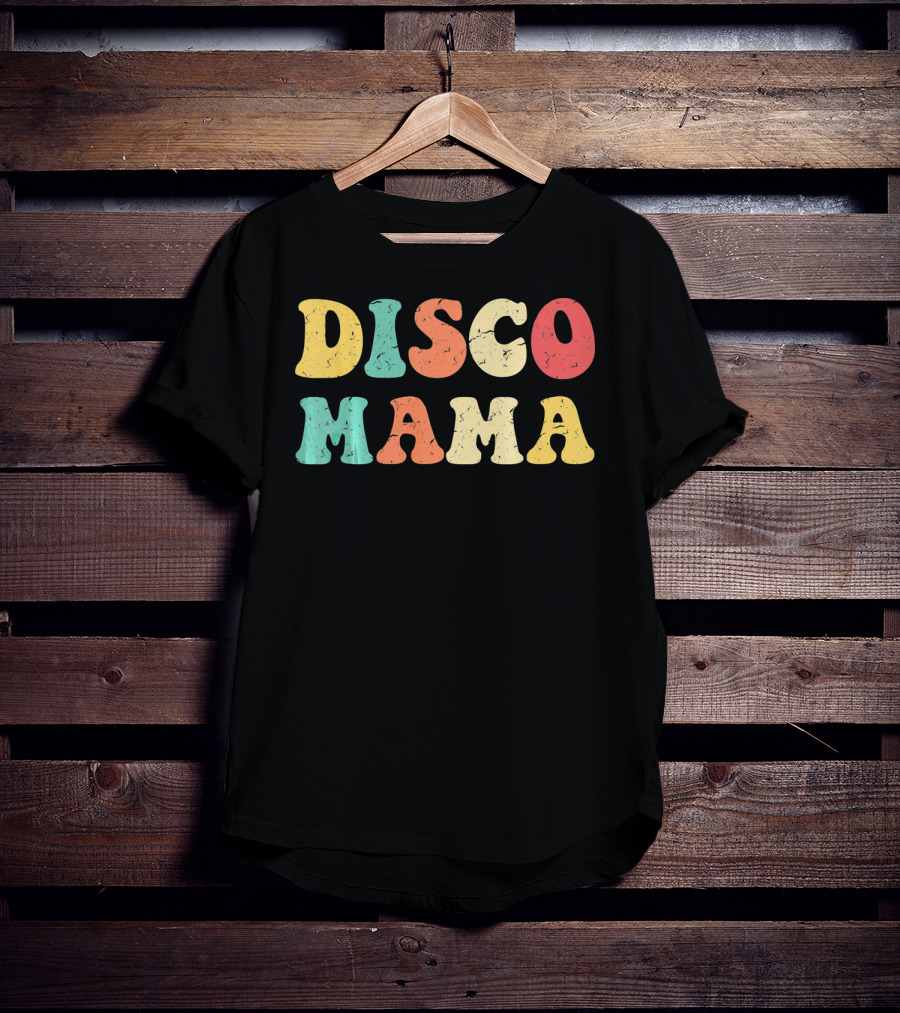 DISCO MAMA 1970s Disco Queen T-Shirt