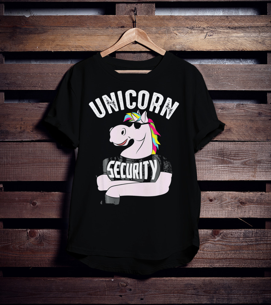 Unicorn Security Shirt For Men Fana T-Shirt