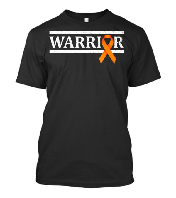 Warrior Orange Ribbon MS Awareness T-Shirt