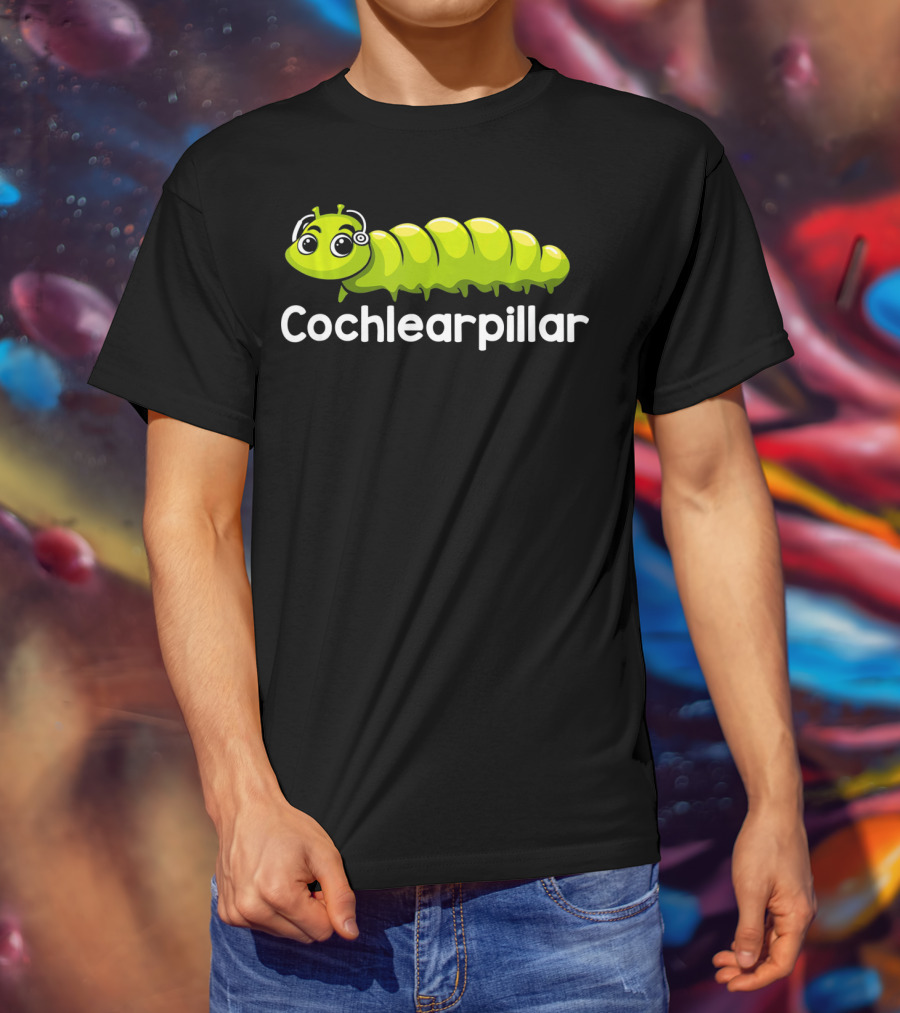 Cochlearpillar Cochlear Implant Awareness T-Shirt