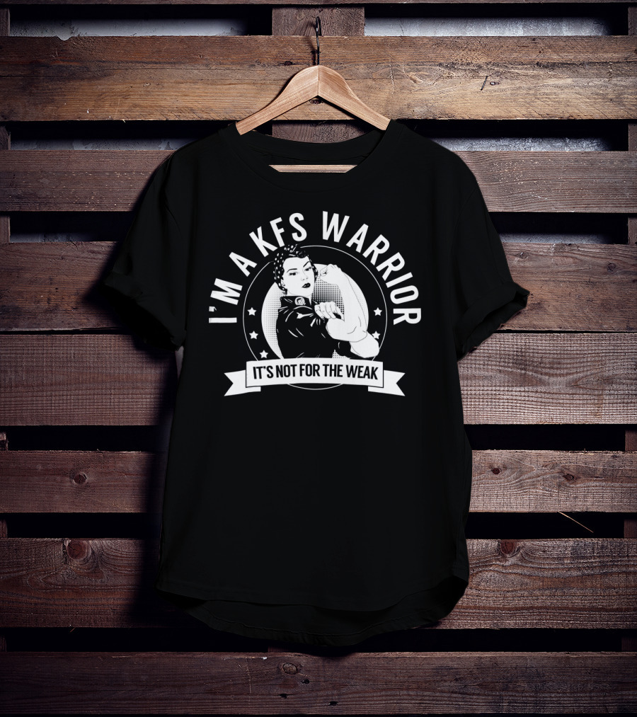 I'M A KFS WARRIOR IT'S NOT FOR THE WEAK Klippel Feil T-Shirt