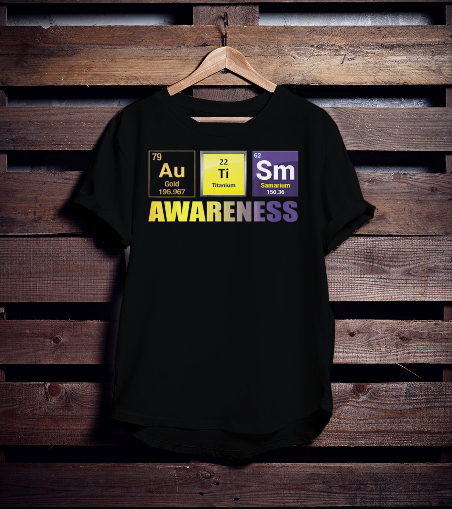 Au Ti Sm Awareness Elements T-Shirt