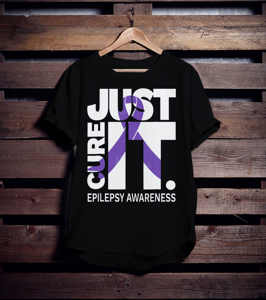Just Cure It Epilepsy Awareness T-Shirt
