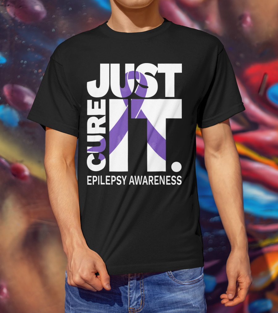 Just Cure It Epilepsy Awareness T-Shirt