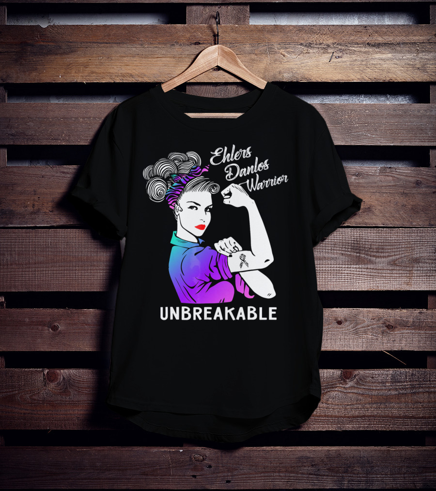 Ehlers Danlos Syndrome Warrior Unbreakable T-Shirt