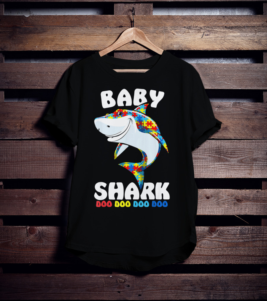 Baby Shark Doo Doo Doo Doo Puzzle Birthday T-Shirt