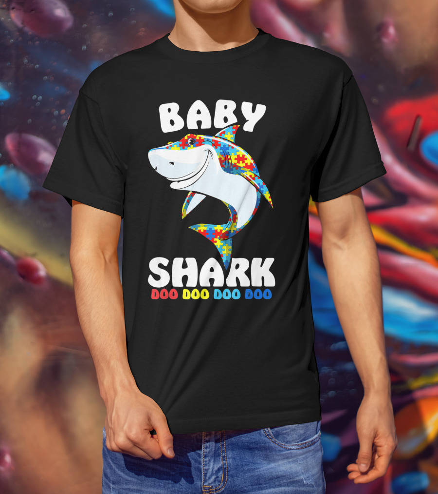 Baby Shark Doo Doo Doo Doo Puzzle Birthday T-Shirt