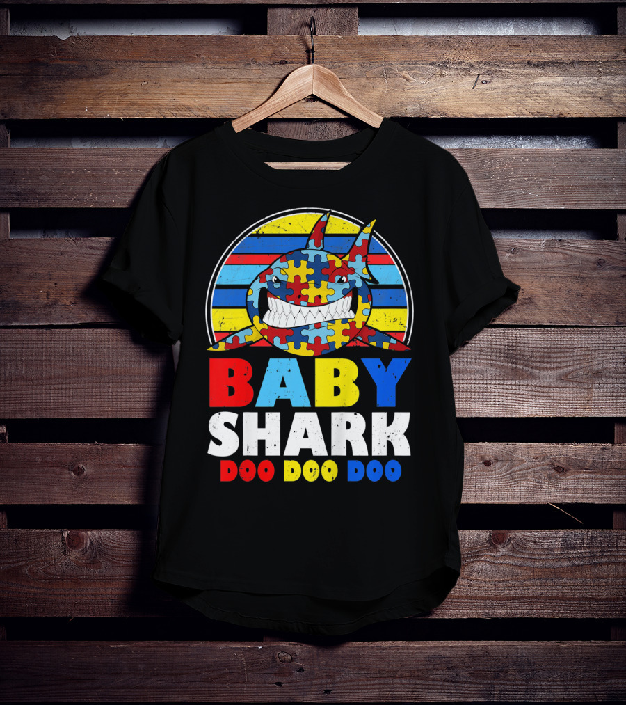 Baby Shark Doo Doo Doo Puzzle T-Shirt