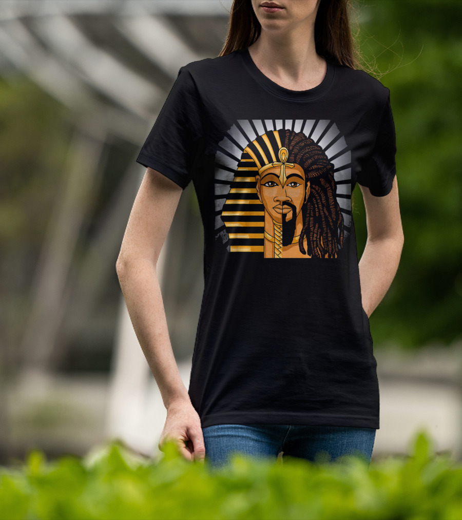 Pharaoh Dashiki Educated King Men Iconic T-Shirt