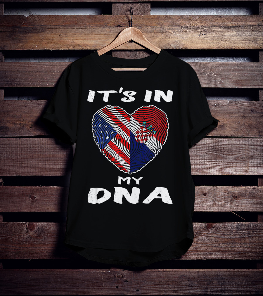 It's In My DNA Croatia Flag Heart Croatian Bira T-Shirt