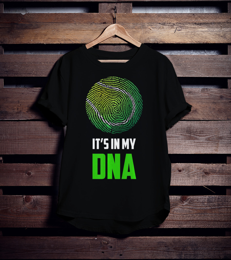 It's In My DNA Tennis Fingerprint T-Shirt