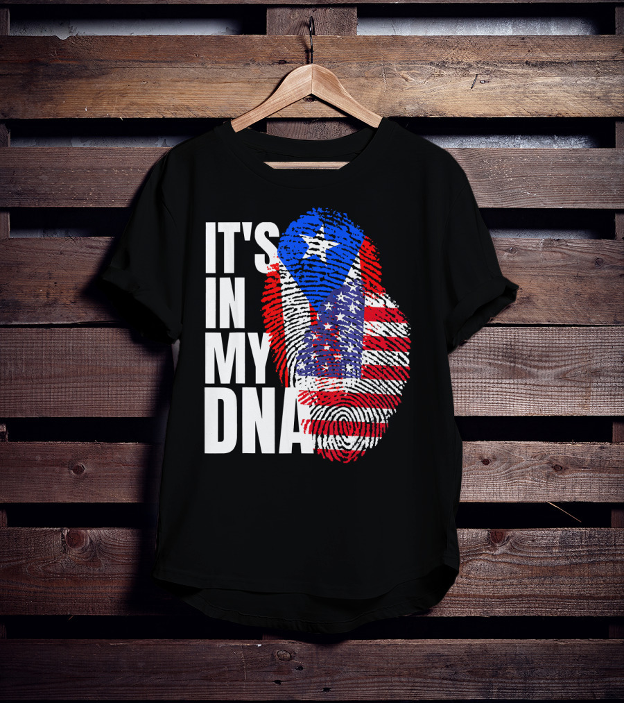American Puerto Rican It's In My DNA T-Shirt