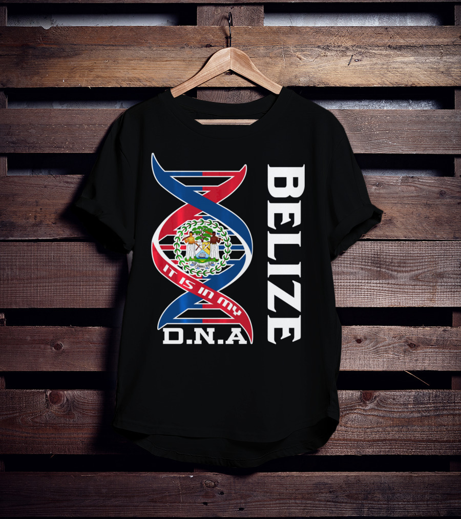 Belize Coat Of Arms It Is In My DNA T-Shirt
