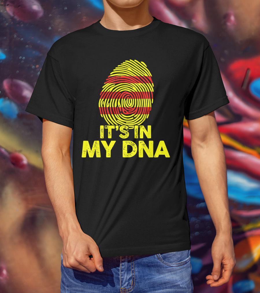 It's In My DNA Vietnam Fingerprint T-Shirt