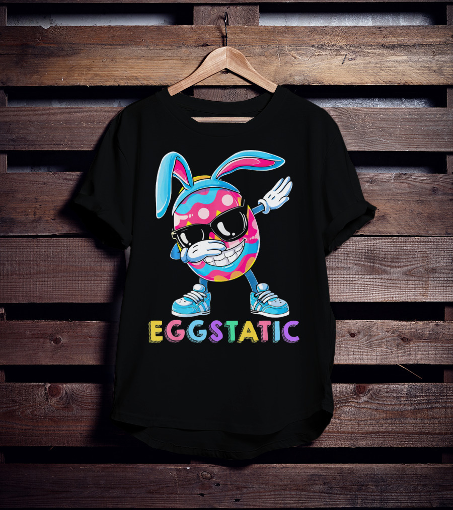 Easter Eggstatic Bunny Floss Like A Boss T-Shirt