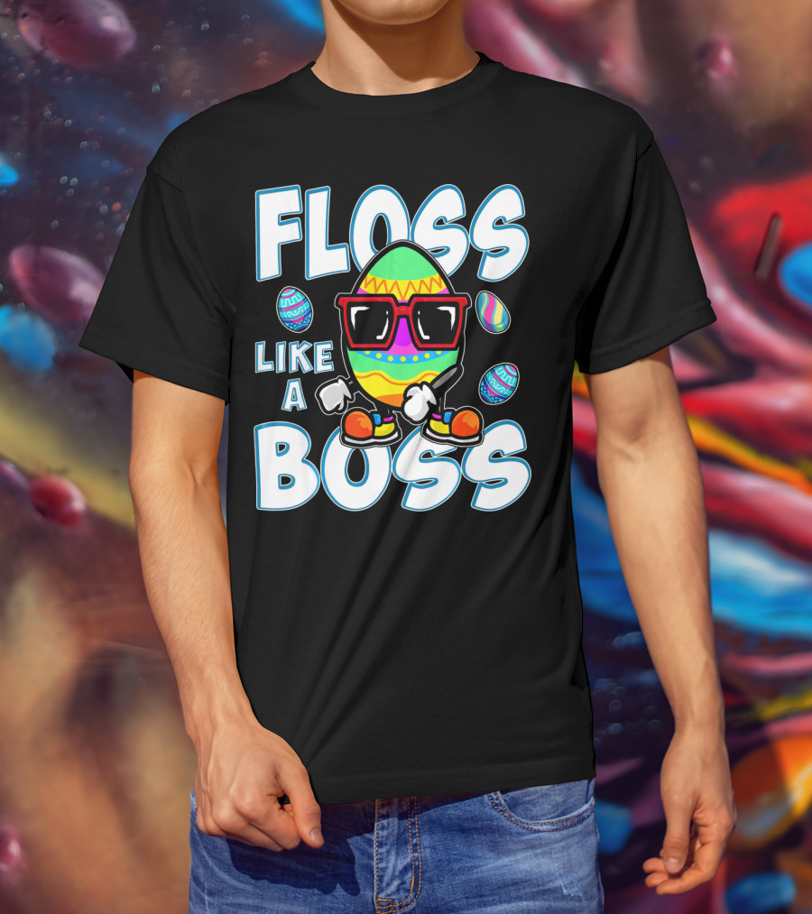 Floss Like A Boss Easter Egg T-Shirt