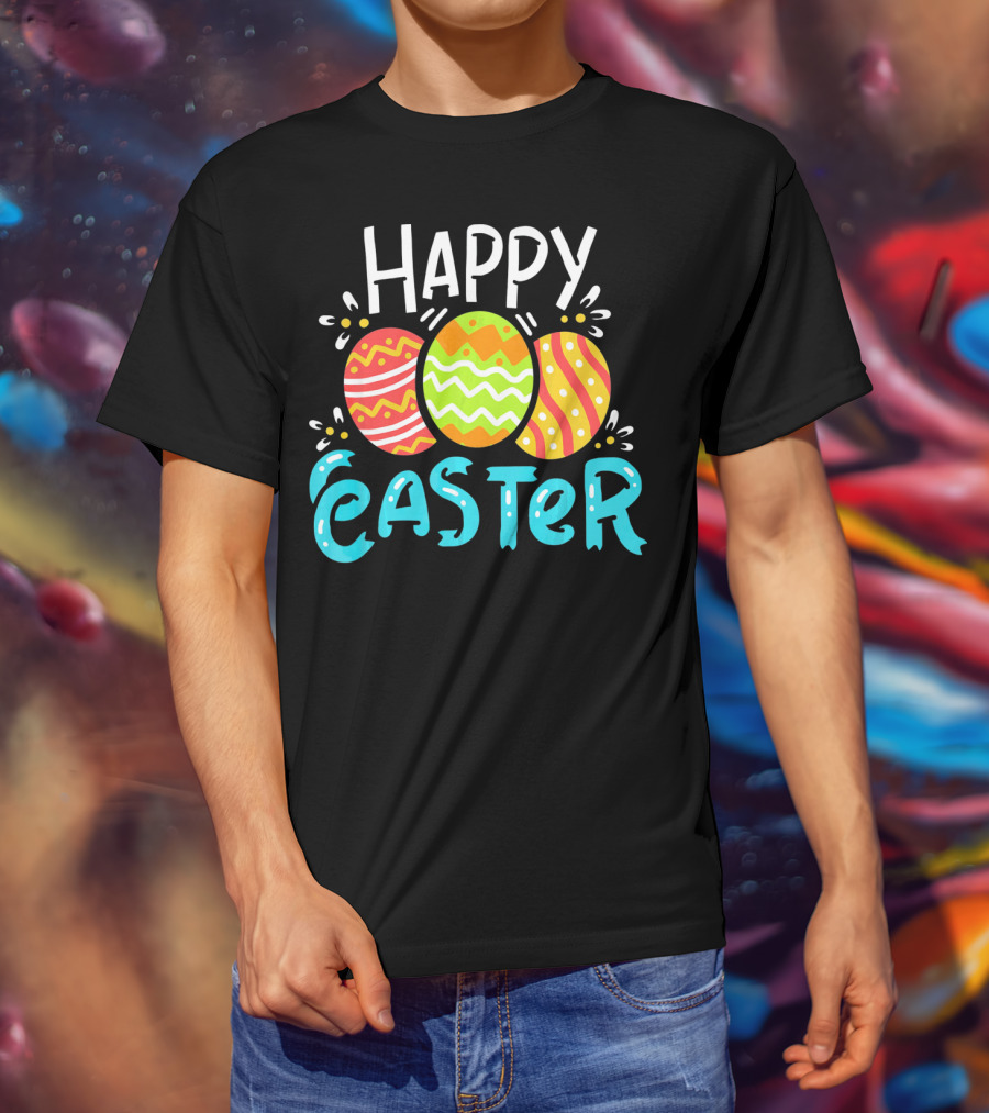 HAPPY EASTER Eggs T-Shirt