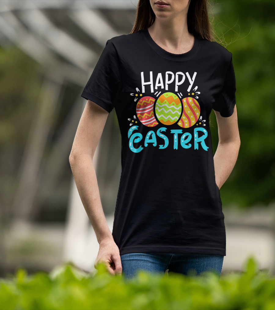 HAPPY EASTER Eggs T-Shirt