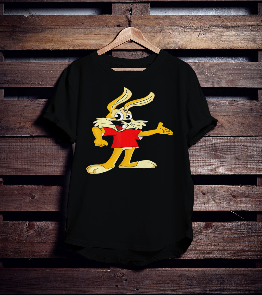 Rabbit Bunny Easter Cartoon Character T-Shirt