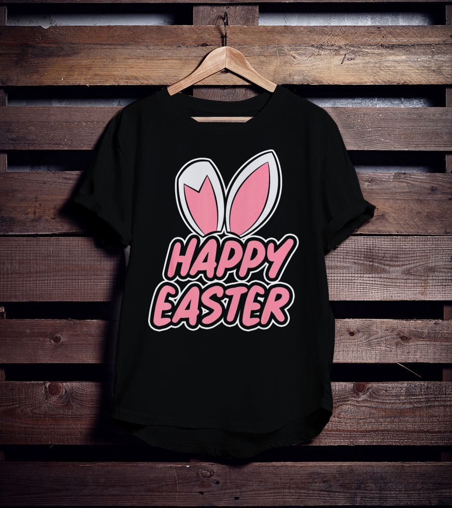 Happy Easter Bunny Ears T-Shirt