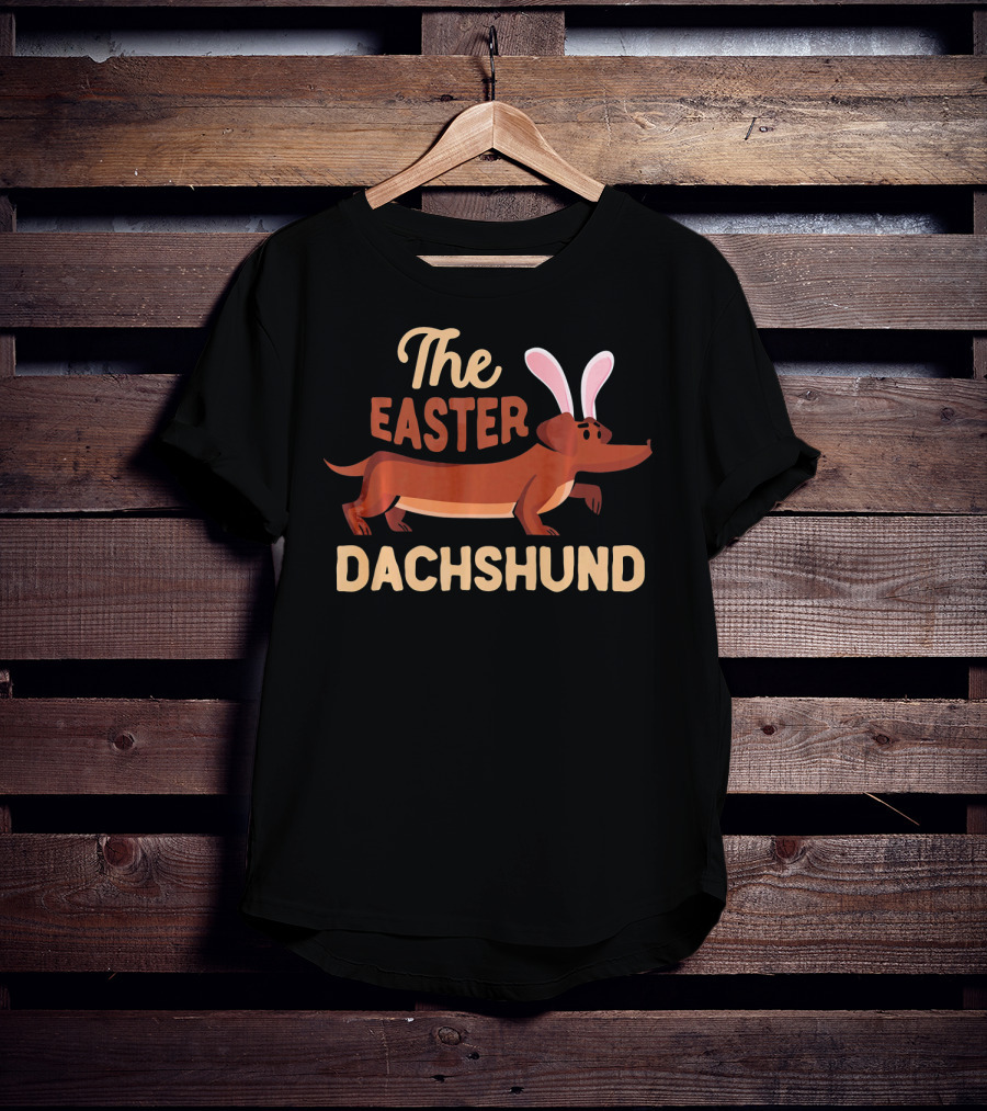 The Easter Dachshund With Bunny Ears T-Shirt
