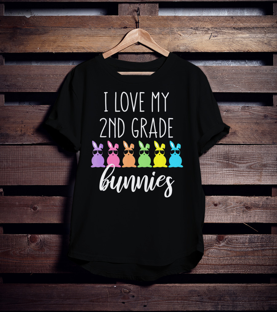 I Love My 2nd Grade Bunnies T-Shirt