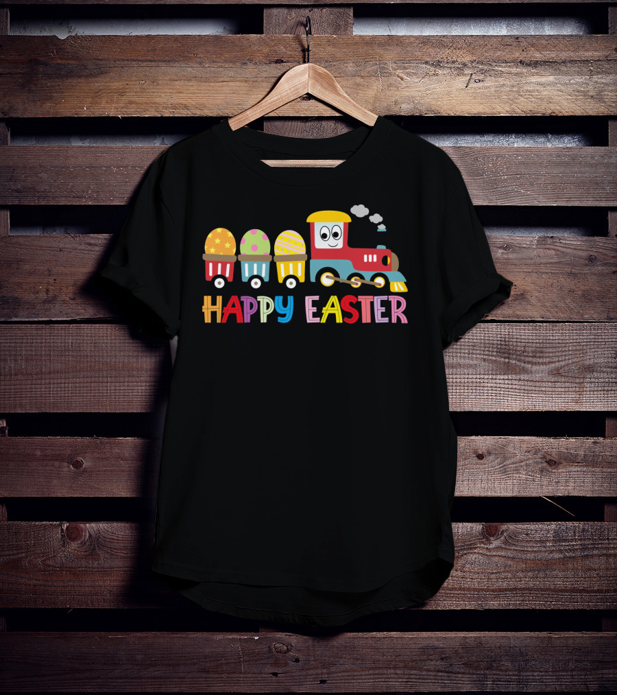 Happy Easter Egg Train Journey T-Shirt