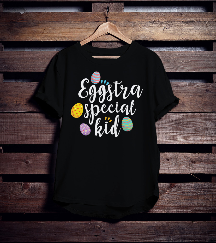 Eggstra Special Kid Easter Eggs T-Shirt