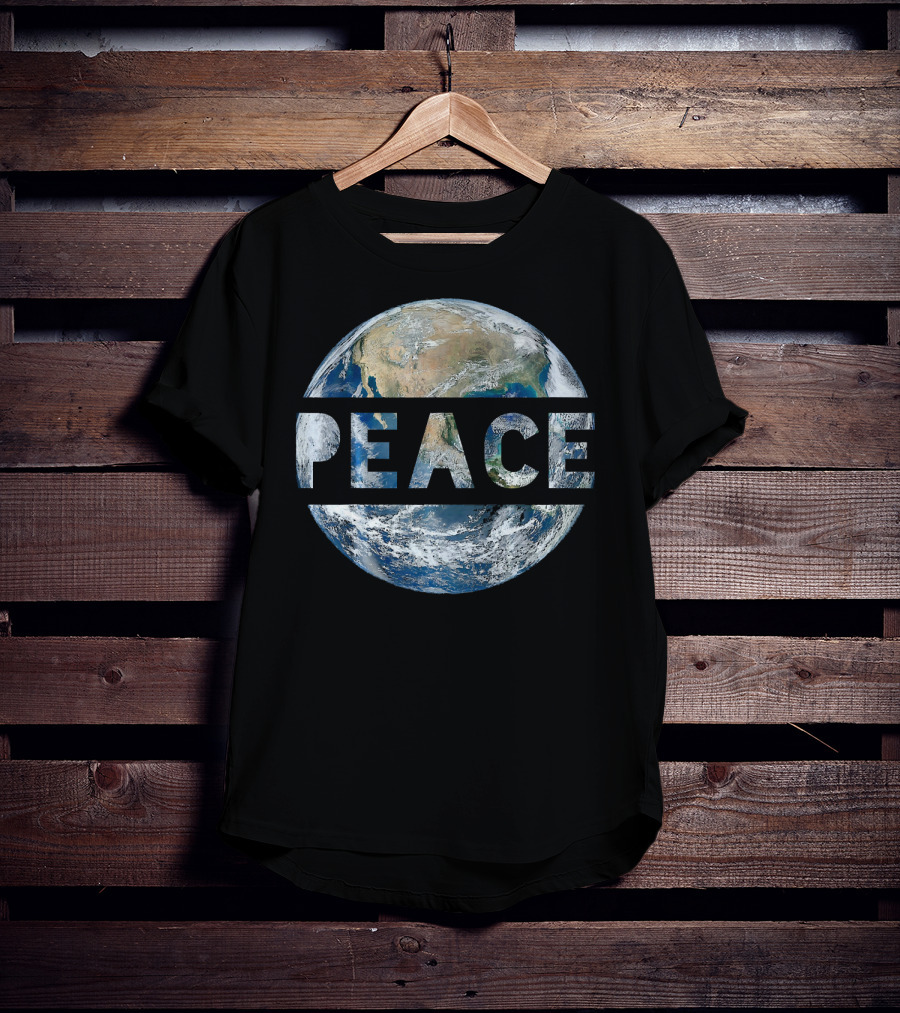 World Peace On Earth Peaceful Conscious Humanity T-Shirt