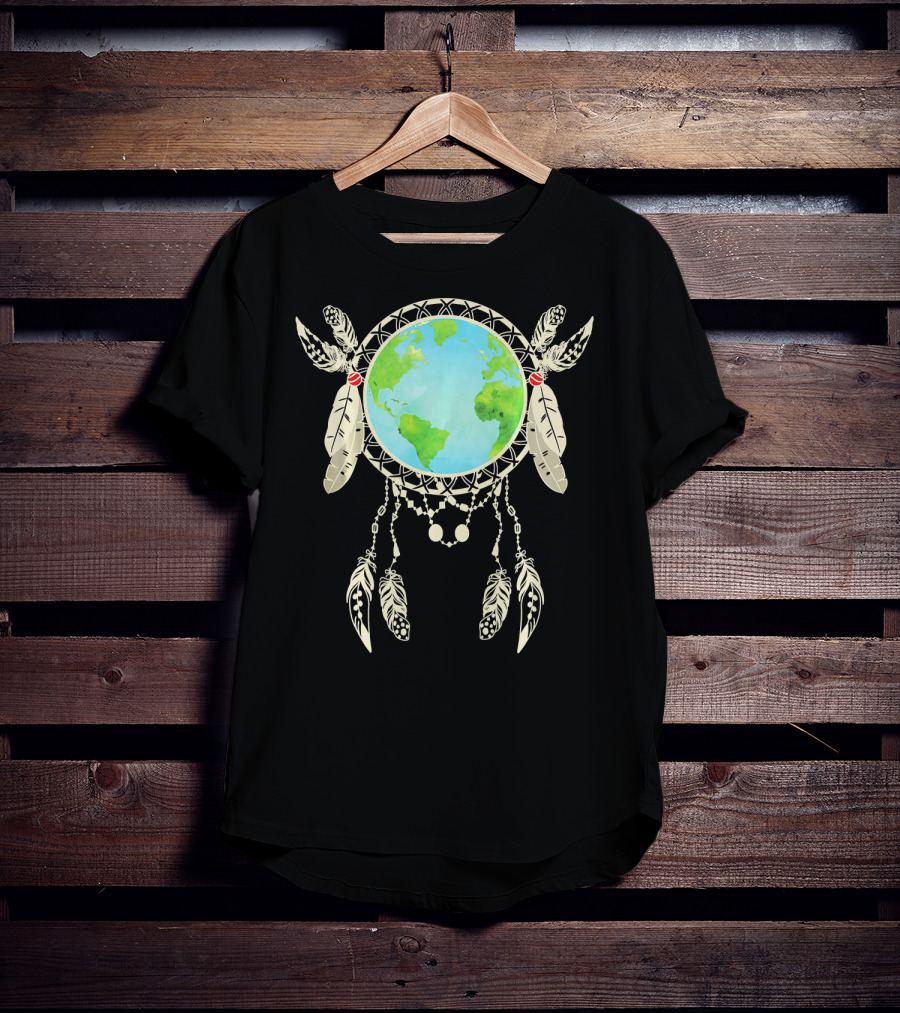 Earth Dreamcatcher Global Celebration Earth Day T-Shirt