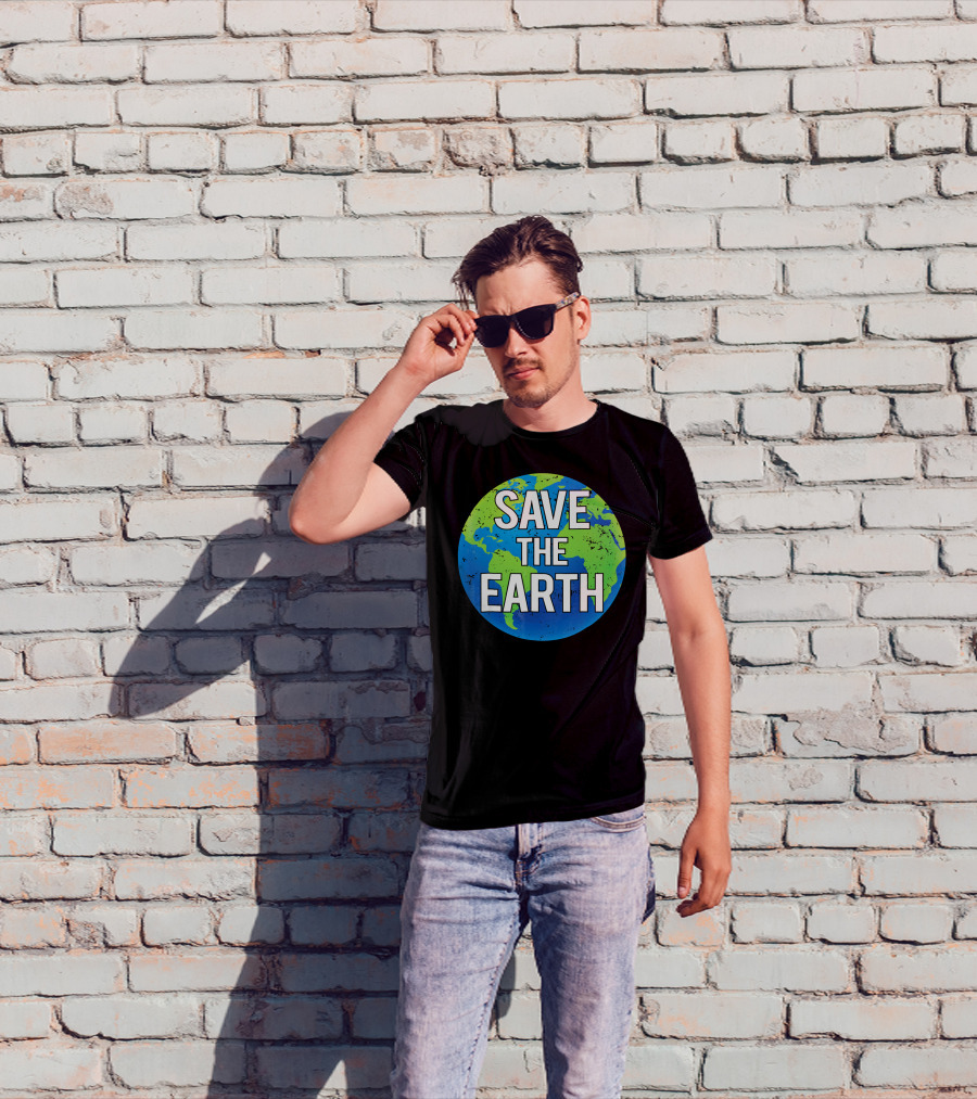 Save The Earth Planet Climate Science T-Shirt