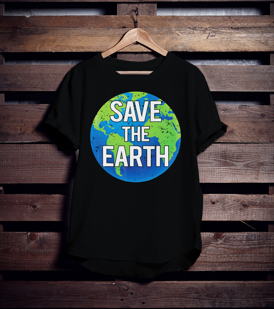 Save The Earth Planet Climate Science T-Shirt