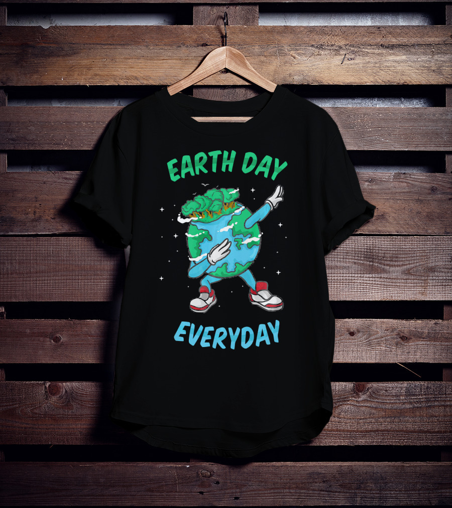 Earth Day Everyday Dabbing World Environ Planet Dance T-Shirt