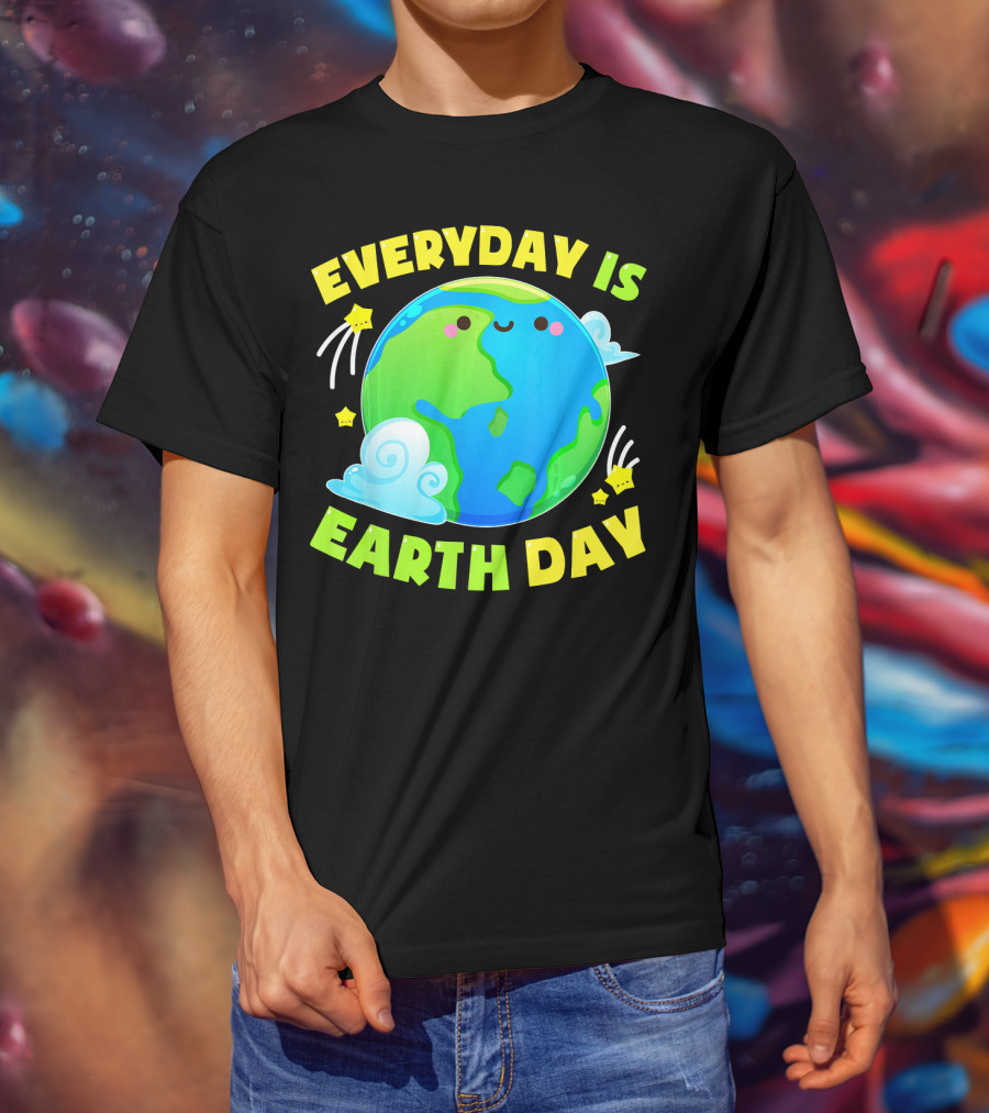 Everyday Is Earth Day Cute Love T-Shirt