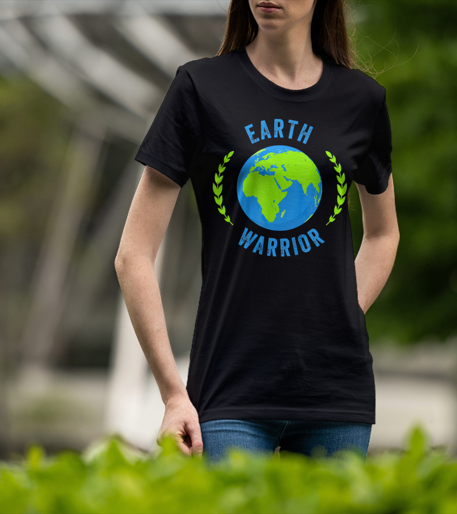 Earth Warrior Global Climate Strike Warm T-Shirt