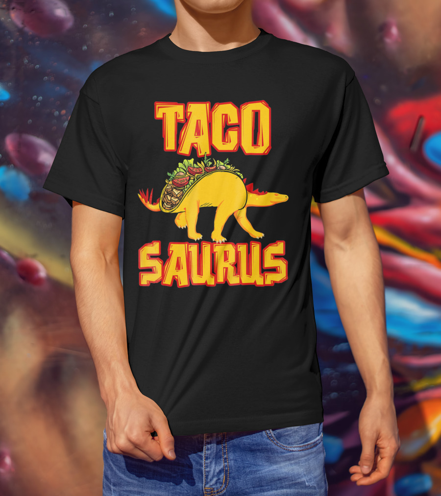 Cinco De Mayo Tacosaurus Dinosaur Taco Saurus T-Shirt