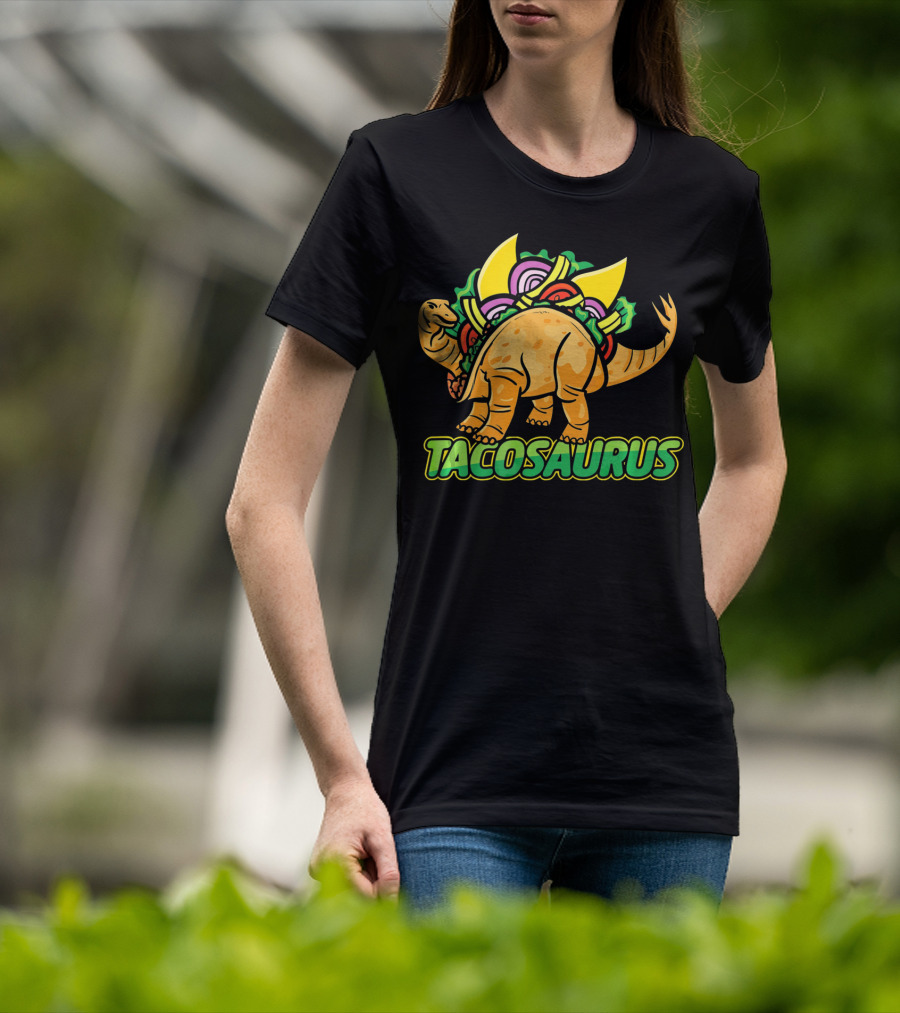 Tacosaurus Dinosaur Taco Cinco De Mayo T-Shirt