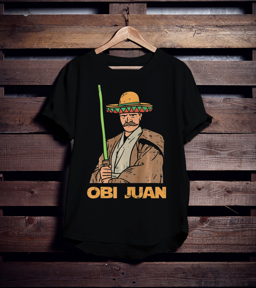 Obi Juan Mexican Sombrero Jedi T-Shirt