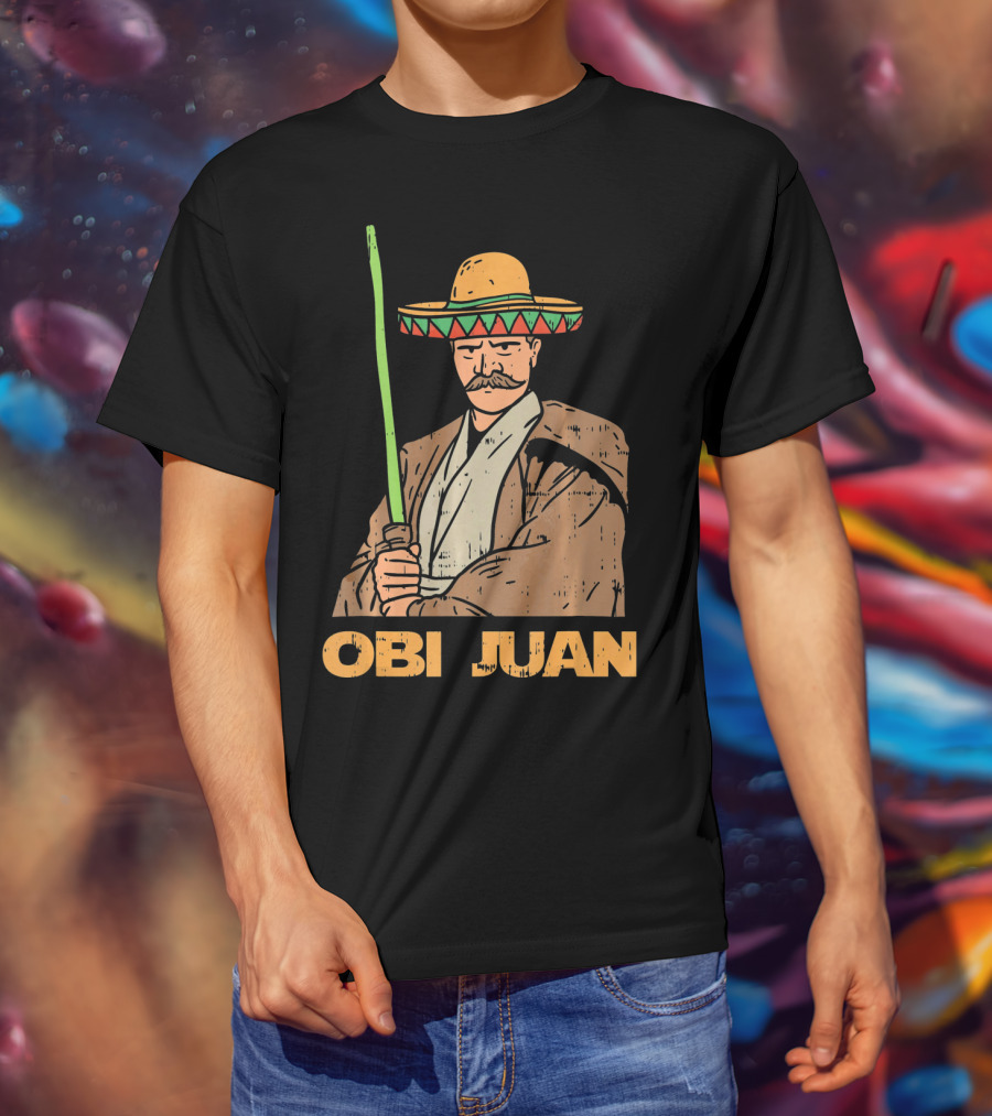 Obi Juan Mexican Sombrero Jedi T-Shirt