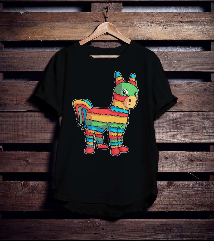 Funny Colorful Pinata I'd Had That Cinco De Mayo T-Shirt