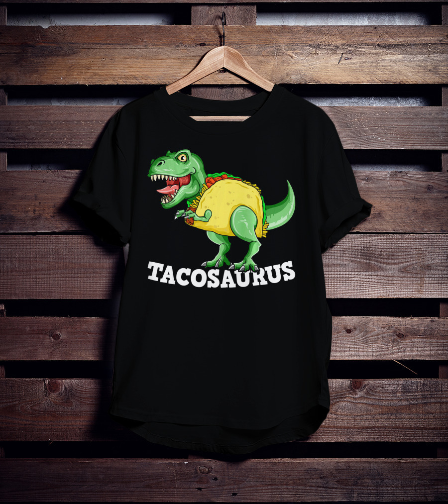 Tacosaurus Mexican Dinosaur Taco Saurus T-Shirt