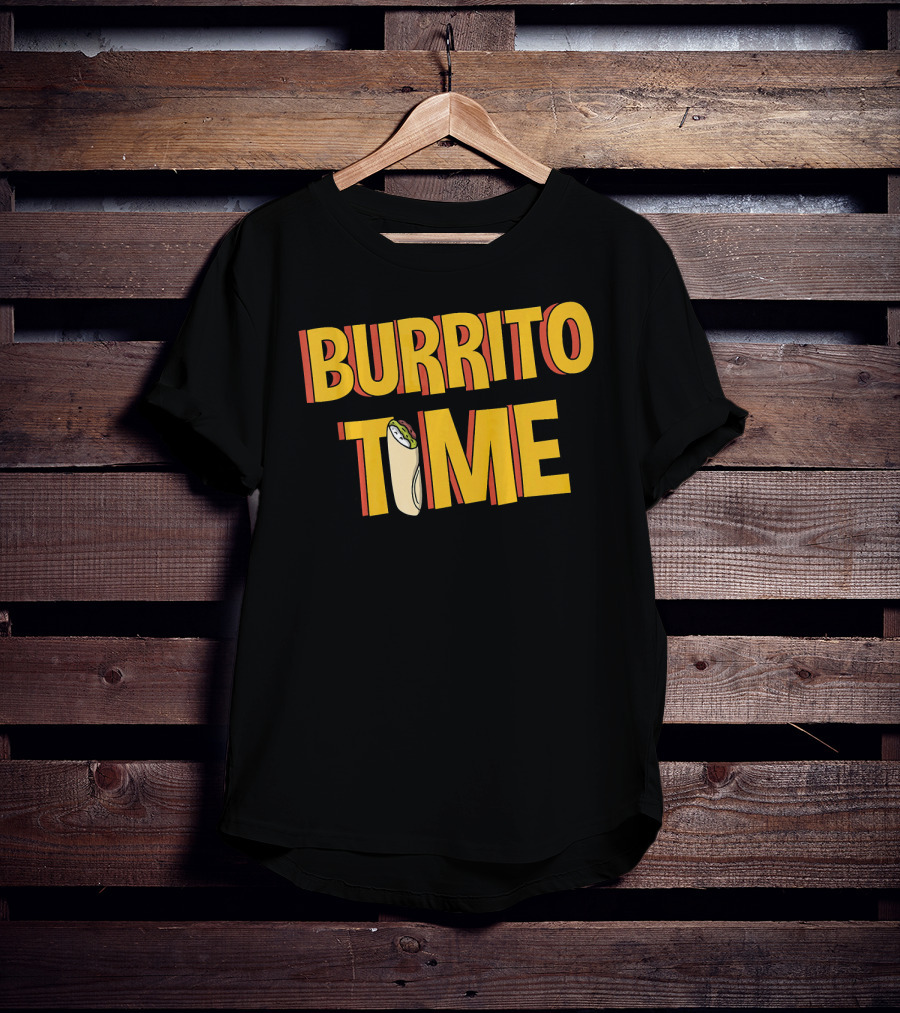 Cinco De Mayo Burrito Time T-Shirt