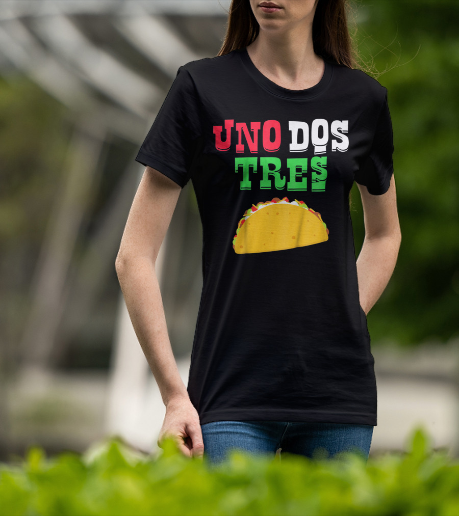 Uno Dos Tres Taco Kids Funny T-Shirt