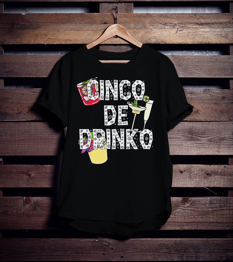 Cinco De Drinko Margarita Cocktail Beer Lover Cinco T-Shirt